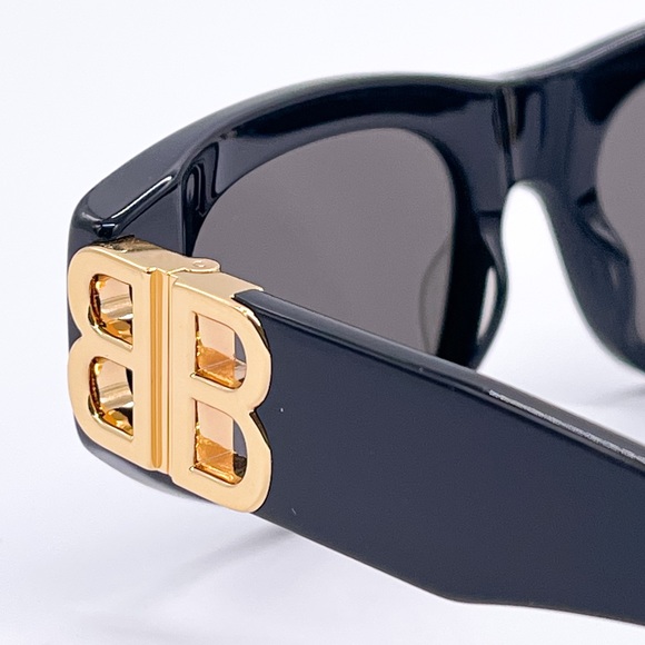 NEW BALENCIAGA BB0095S 001 UNISEX SUNGLASSES BALENCIAGA NEW BALENCIAGA EYEWEAR - Picture 7 of 12